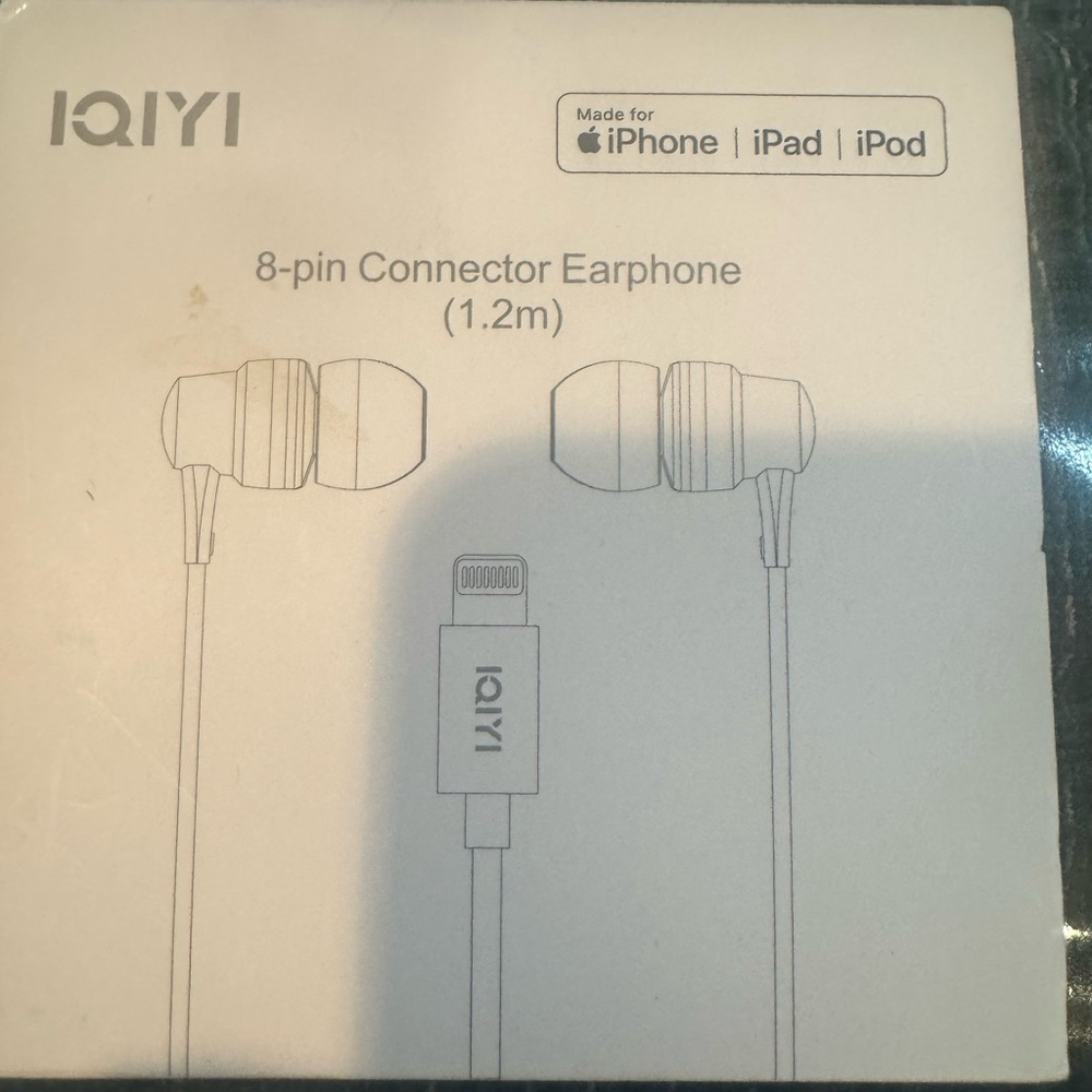 Earphones  brand new for older iPhones and iPads
